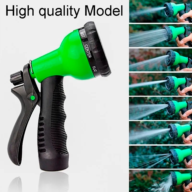 Gardening Tools Youtube - Pistolet d'arrosage haute pression 8 modes