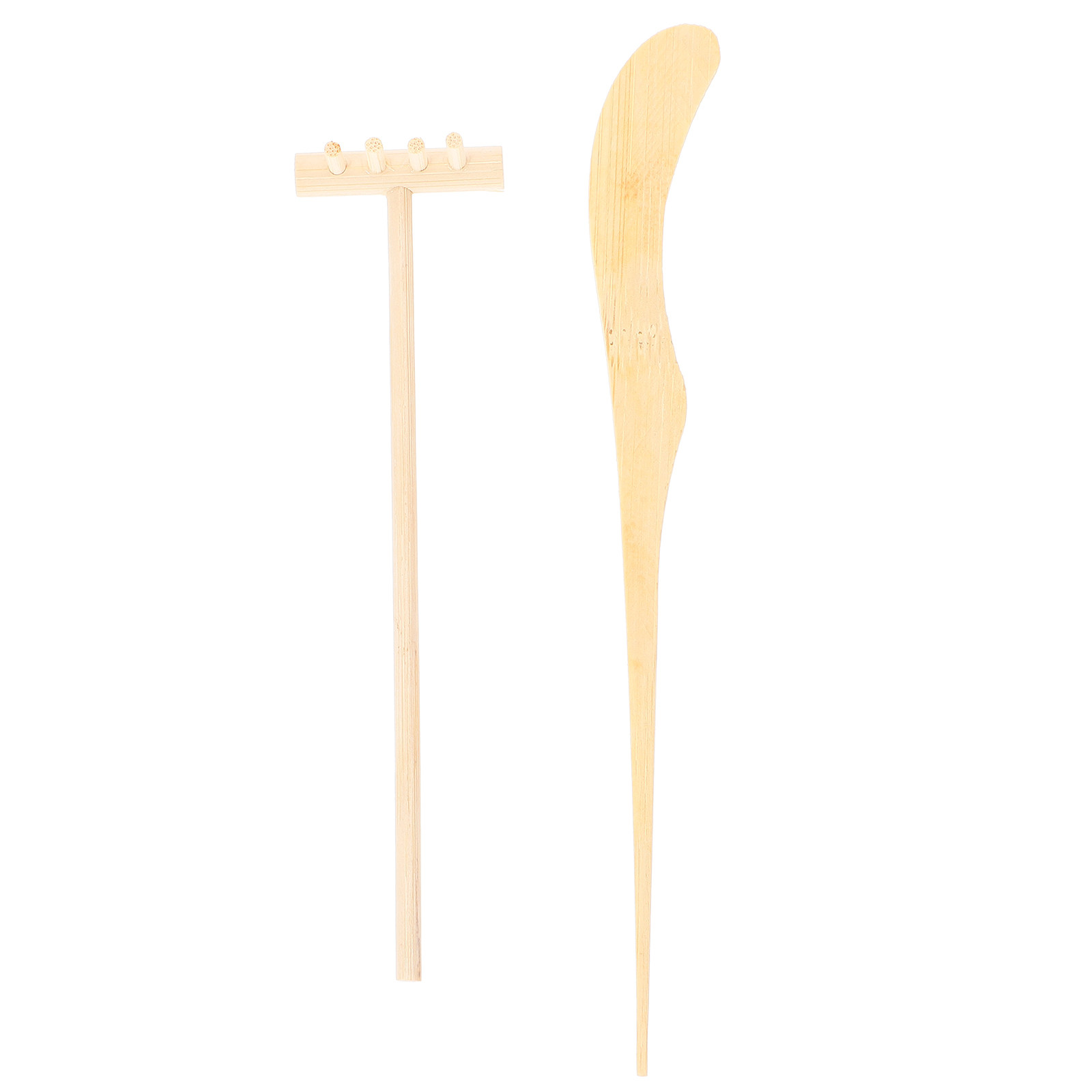 Zen Gardening Tools - 1 ensemble de râteau à lisser