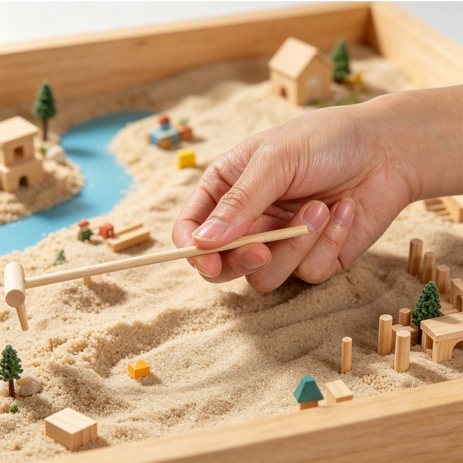 Zen Gardening Tools - Ensemble de 10 mini râteaux de