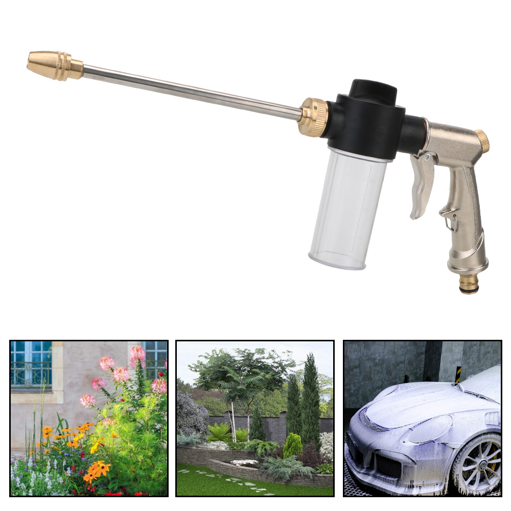 Gardening Tools Types - Lave-mousse longue pour voiture, buse de
