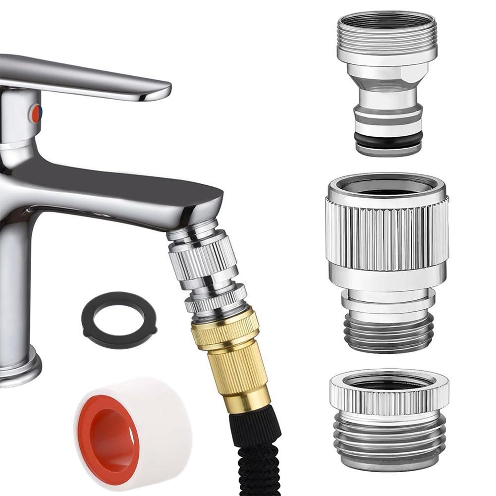 Gardening Tools Bundle - Ensemble d'adaptateurs de robinet pour tuyau
