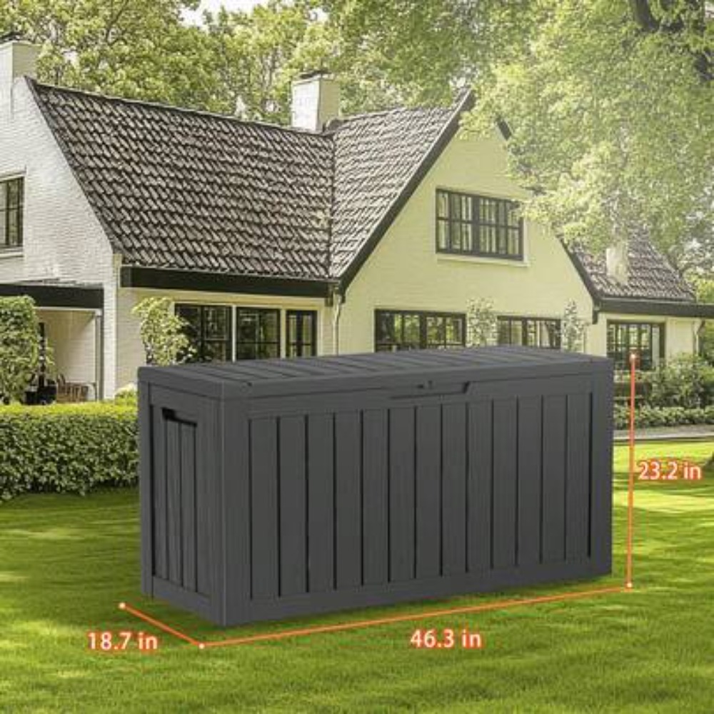 Gardening Tools Box - Coffre de rangement extérieur en résine