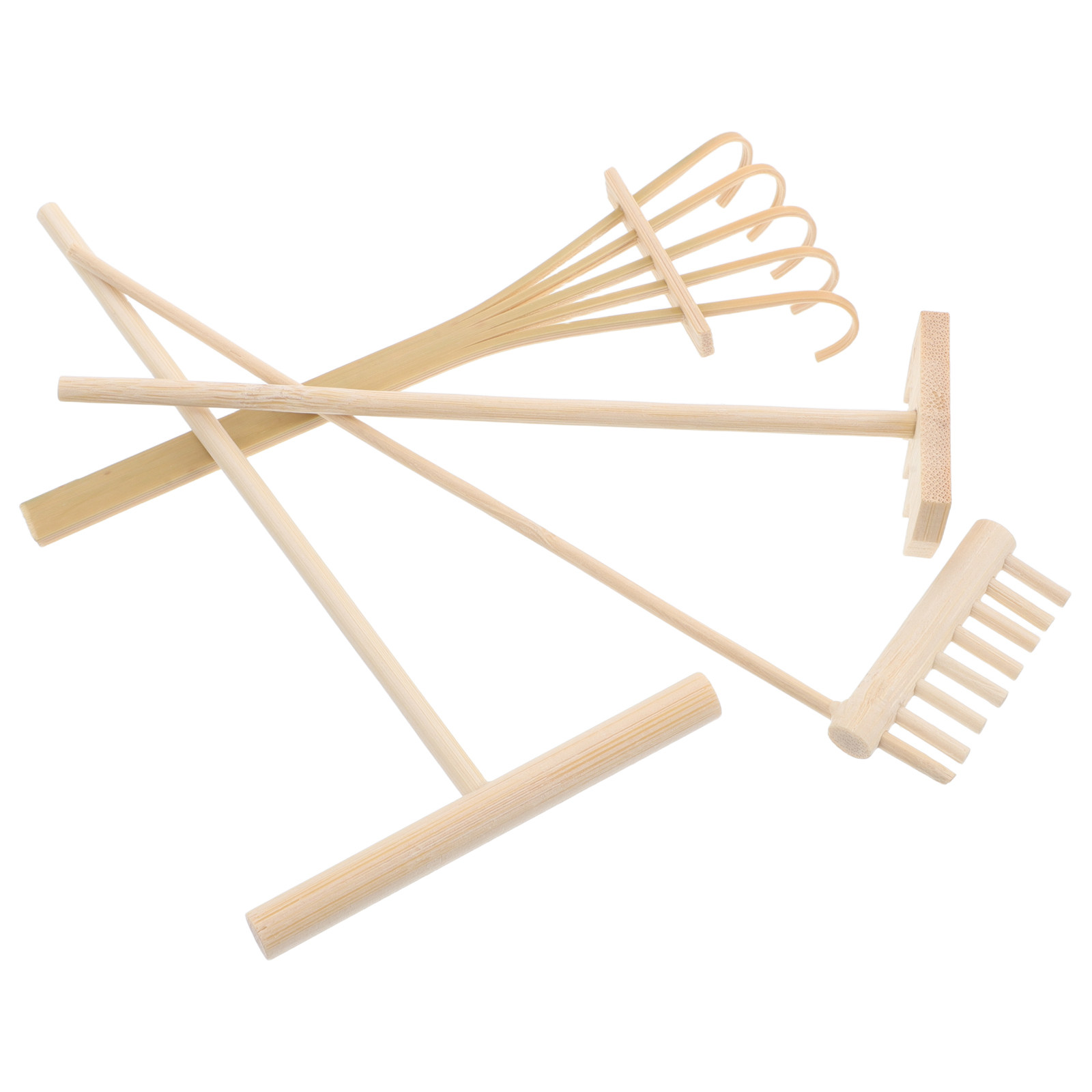 Ensemble de 4 râteaux miniatur - Zen Gardening Tools avis et prix