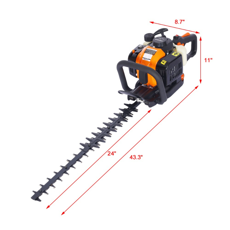 Taille-haie à essence 26cc, co - Gardening Yard Tools avis et prix