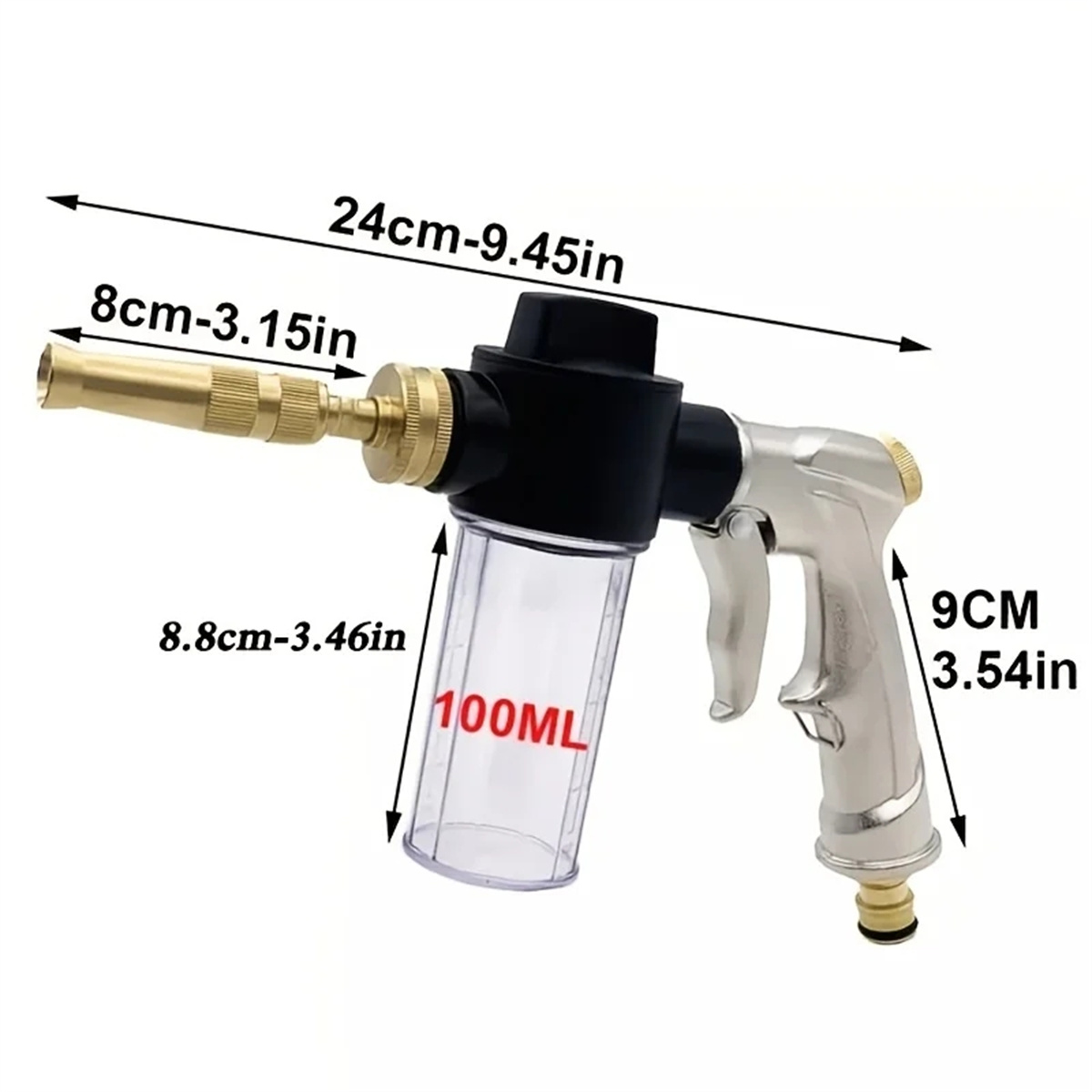 Pistolet de lavage haute press - Gardening Tools Types avis et prix