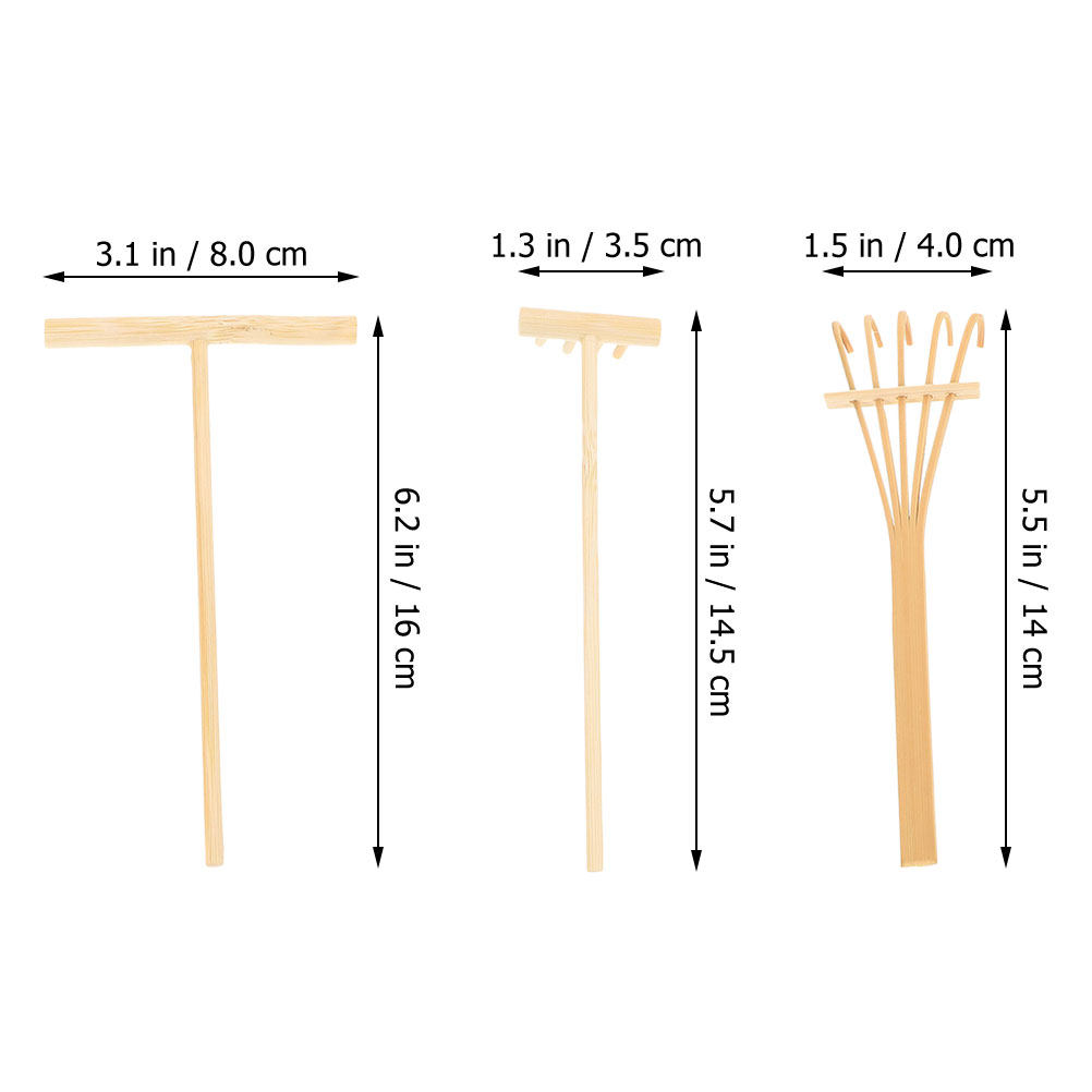 1 ensemble de mini outils de j - Zen Gardening Tools avis et prix