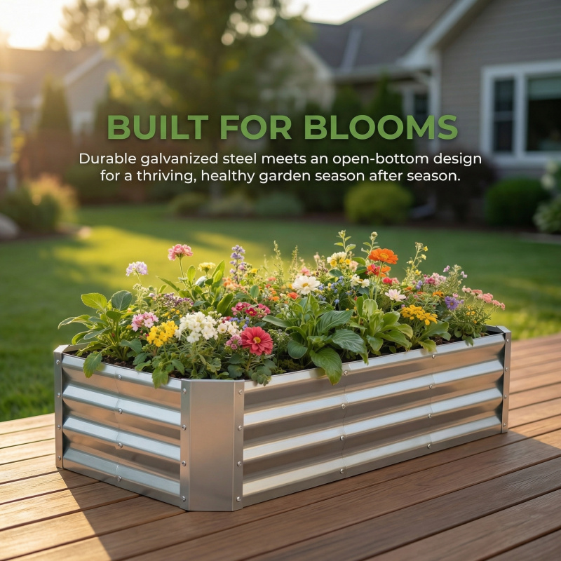 Grand kit de jardinière galvan - Gardening Tools Box avis et prix