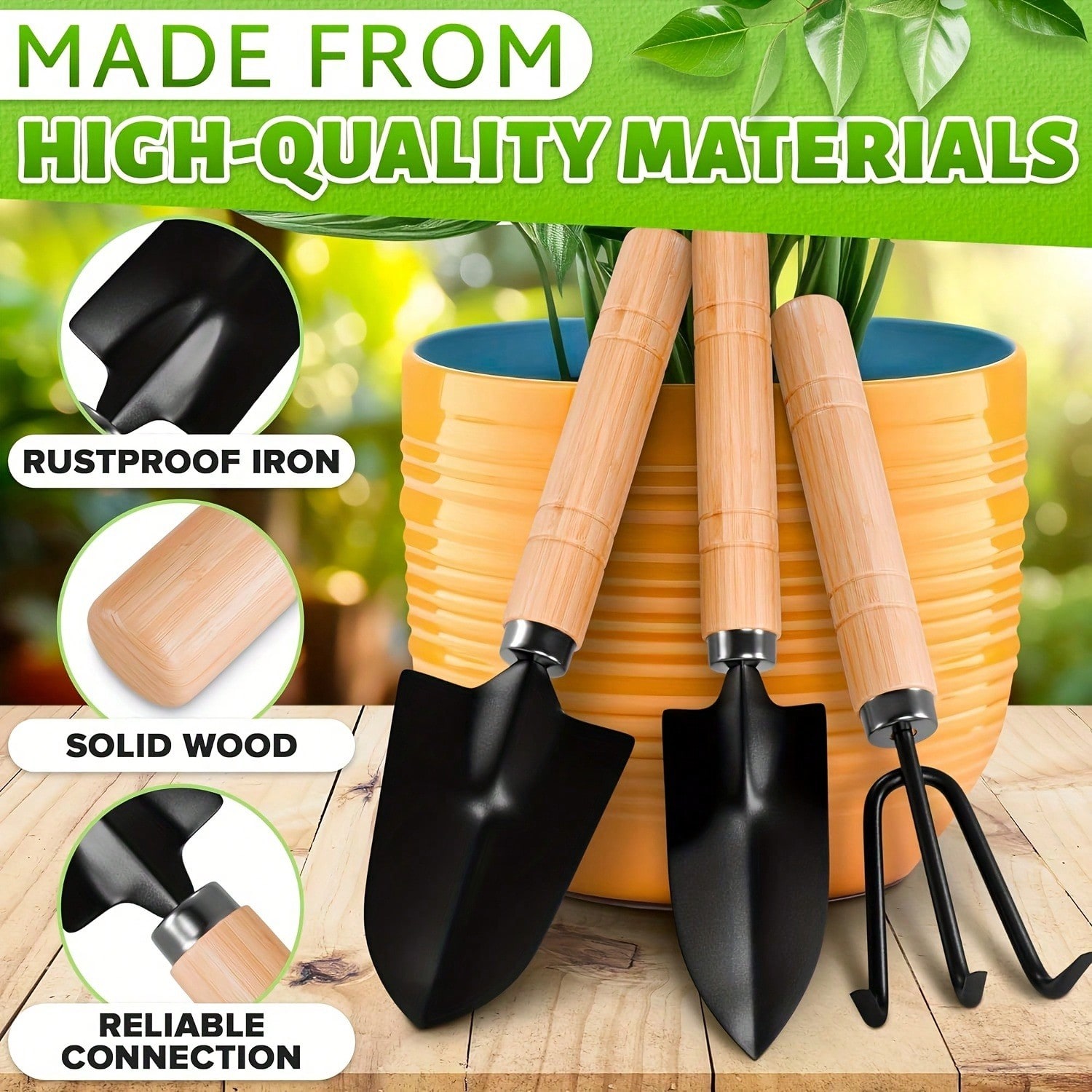 3 pièce/1 ensemble Mini ensemb - Gardening Tools Bundle avis et prix