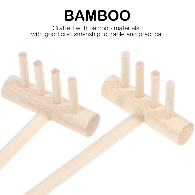 Ensemble de 6 mini-raquettes e - Zen Gardening Tools avis et prix