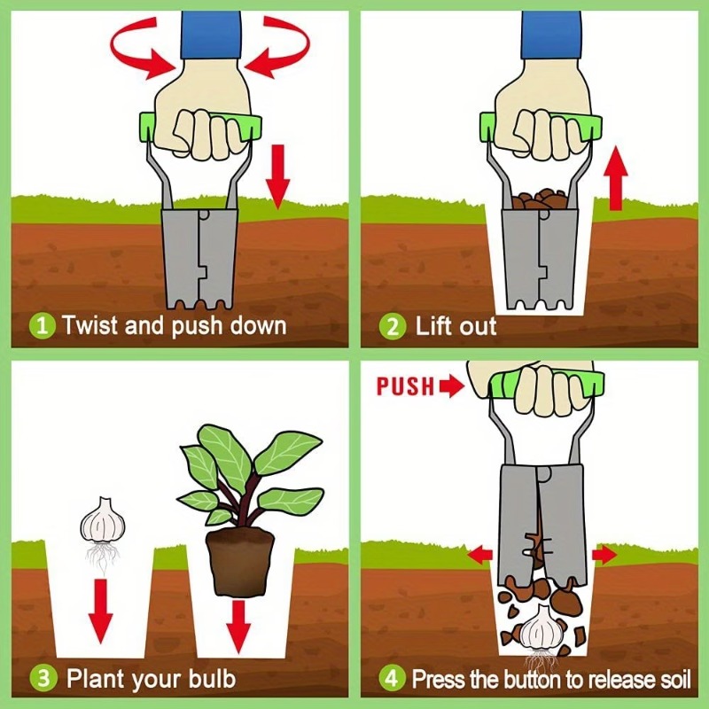 Transplanteur de semis manuel  - Gardening Tools Vegetables avis et prix