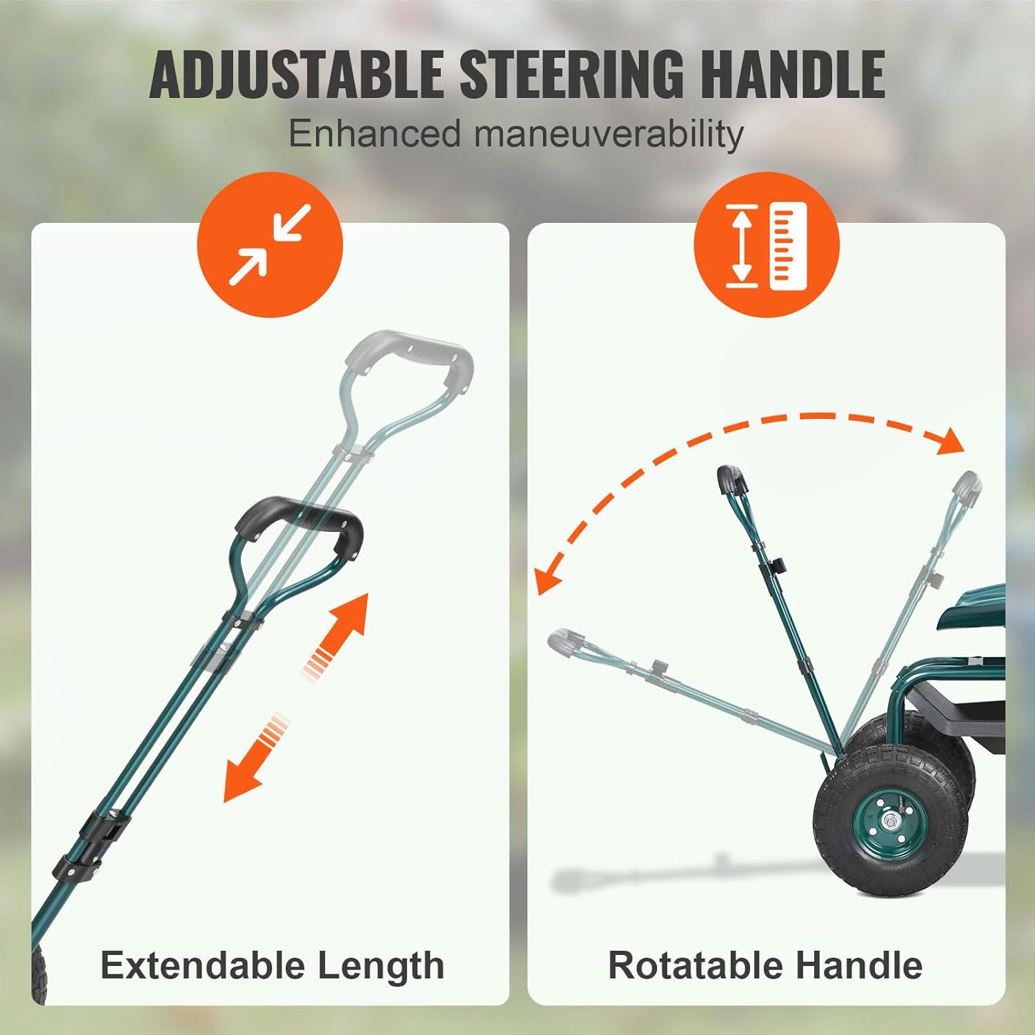Chariot de jardin roulant avec - Gardening Yard Tools avis et prix
