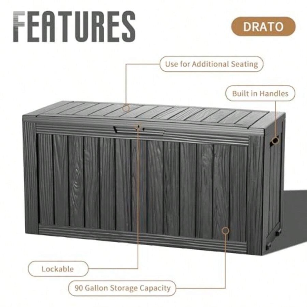 Boîte de rangement extérieure  - Gardening Tools Box avis et prix